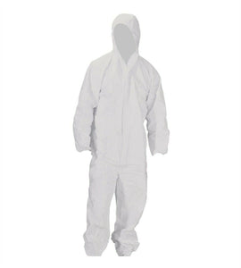 Disposable Boilersuits White (pack of 5) size Small Only (Special Offer)